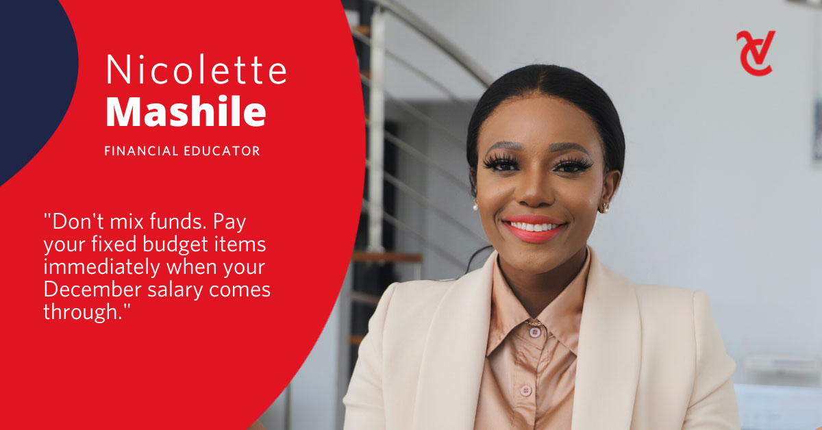 Nicolette Mashile, financial educator.