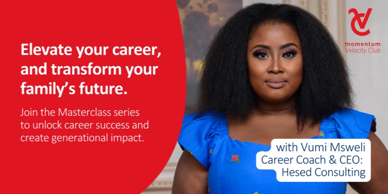 Elevate your career with Vumi Msweli, career coach and CEO at Hesed Consulting.